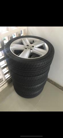 Jogo de rodas com pneus aro 17