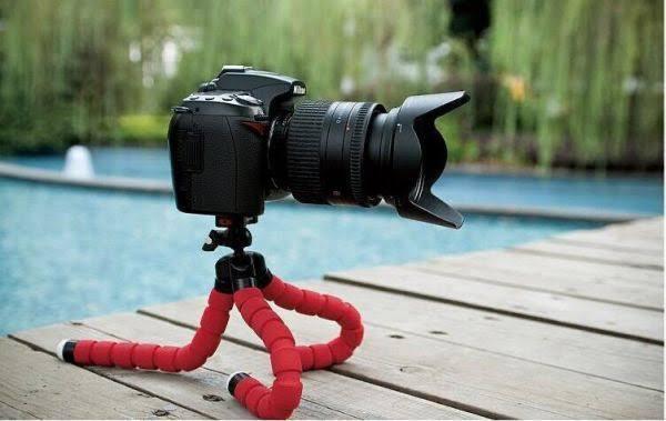 Suporte mini Tripé Flexível Smartphones Android - Foto 5
