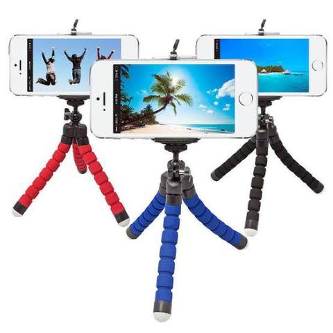 Suporte mini Tripé Flexível Smartphones Android