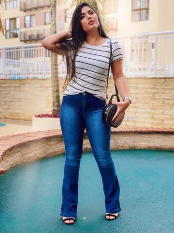 Calça bootcut