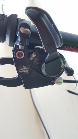 Trocador Shimano Torney com Freios a disco promax embutidos - Foto 3
