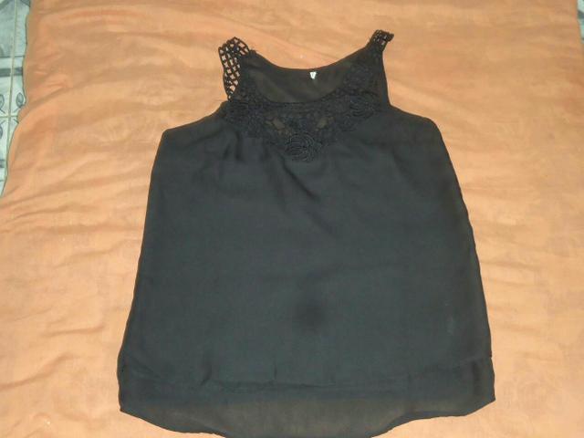 Blusa Preta | TAM P/S - Foto 2