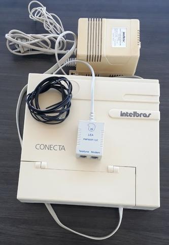 Central Telefônica Pabx 2 Linhas 4 Ramais Conecta Intelbras