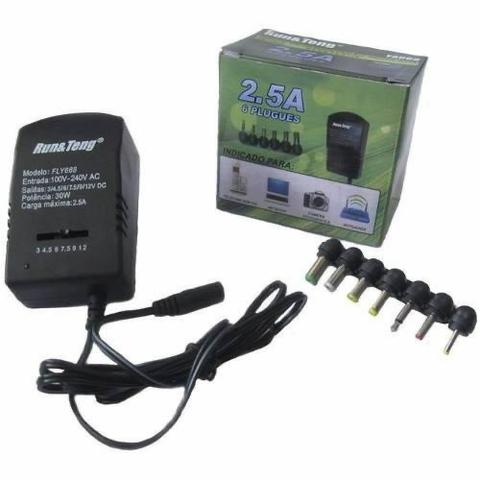 Fonte universal 3v a 12v Universal Led Rádios