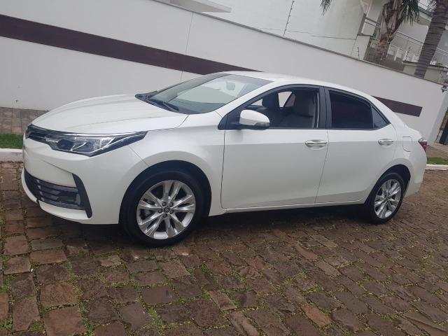 Toyota Corolla XEi 2018 Cont.Tração ChavePresencial,Multimídia,BrancoPérola,Estado de 0Km