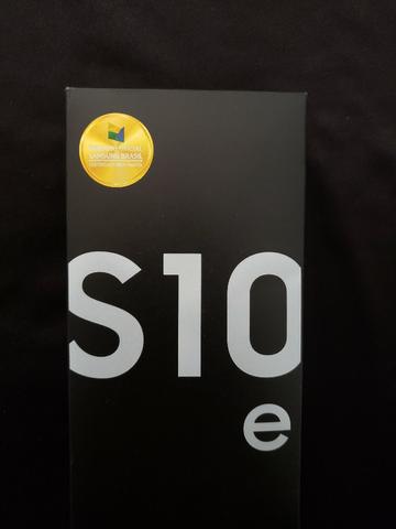 Vende-se Galaxy S10e novo, caixa lacrada, nota fiscal e 1 ano de garantia