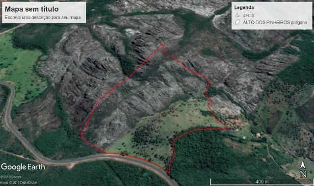 Terreno para loteamento ou pousada 20 ha no asfalto Milho Verde, Estrada Diamantina Serro - Foto 2