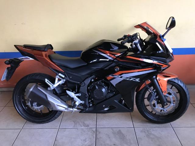 Cbr 500r 2016 preta-laranja
