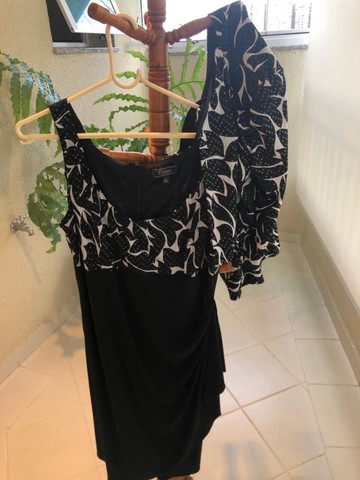 Vestido com blazer - tamanho 14 - Foto 3
