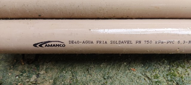 04 VARAS DE PVC SOLDÁVEL 50mm AMANCO 