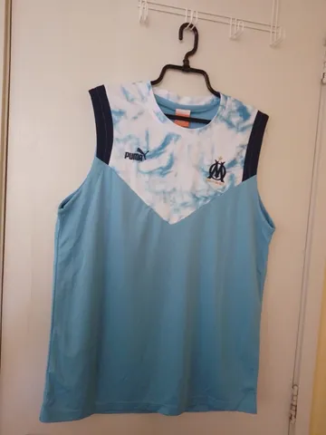 Camiseta Regata Olympique Marseille Treino Personalizada 22/23