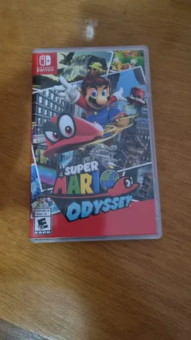 Alugue Mario Odyssey para Nintendo Switch - Rei dos Portáteis - De