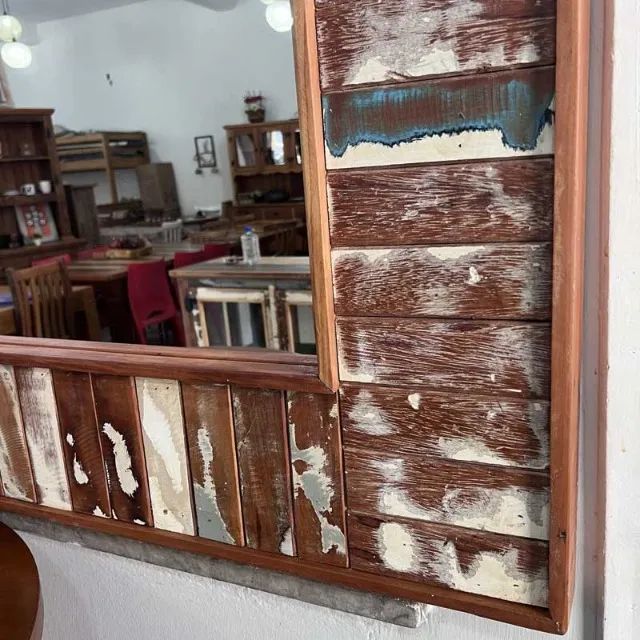 Moldura De Espelho Ripada