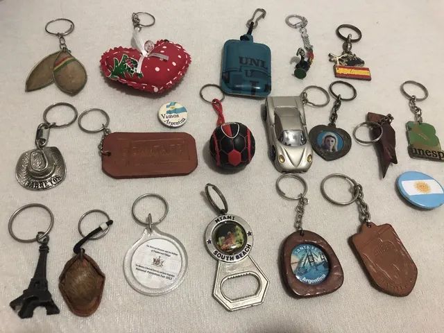 Coleção de chaveiros - Foto 4