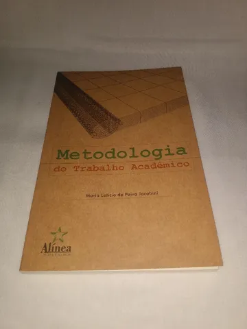 Livro Metodologia do Trabalho Acadêmico editora Alínea