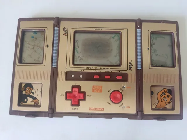 Antigo Mini Game Portatil Coleção Anos 80 Video Game