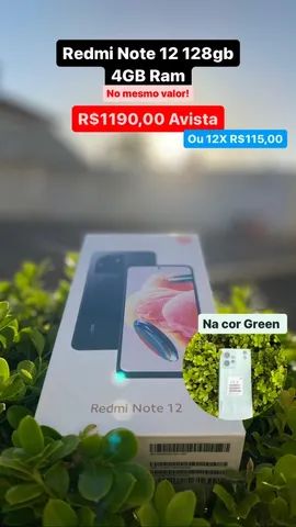 XIAOMI REDMI NOTE 12 128gb 4GB Green - Foto 4
