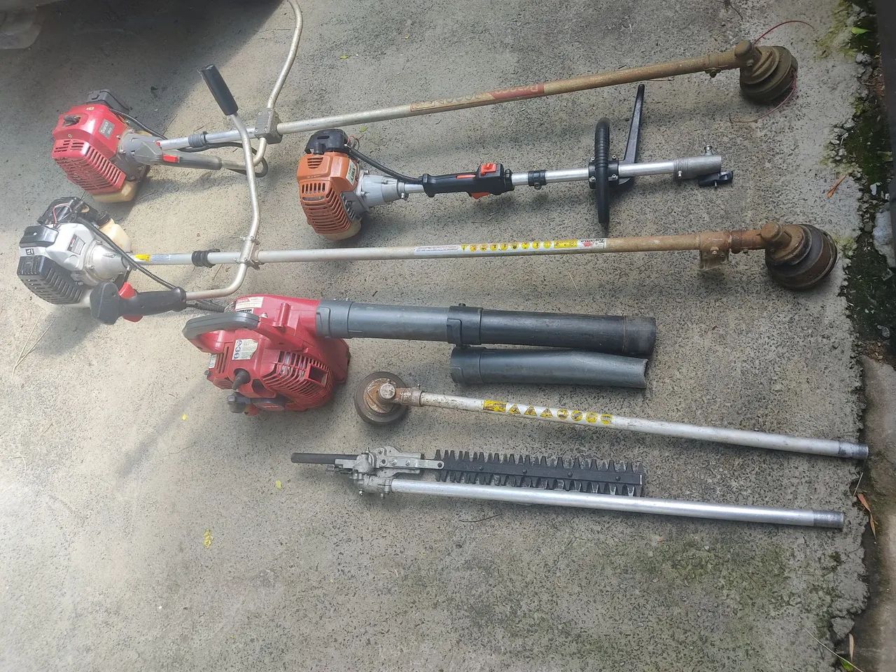 Kit de ferramentas para jardim - Roçadeiras, Soprador e Tesoura de poda - Foto 2