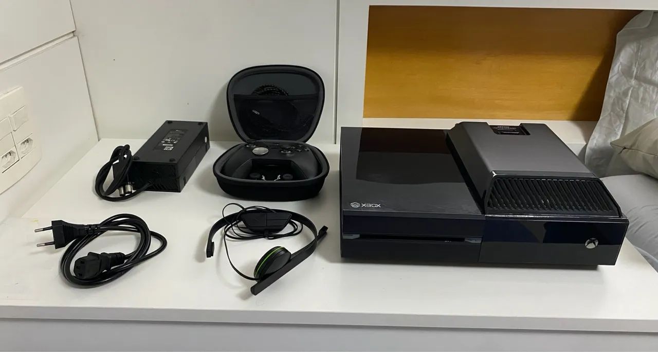 Xbox One FAT + Controle ELITE + NYKO Intercooler + Headset - Foto 4