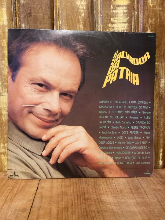 Lp Vinil Novela O Salvador Da Pátria 1989 | Antiguidades | Donareliquias