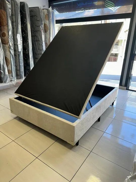 Cama box baú.  Solteiro a partir de 630,00