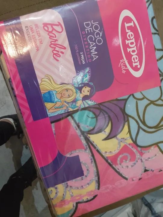 jogo de cama da Barbie - Foto 2