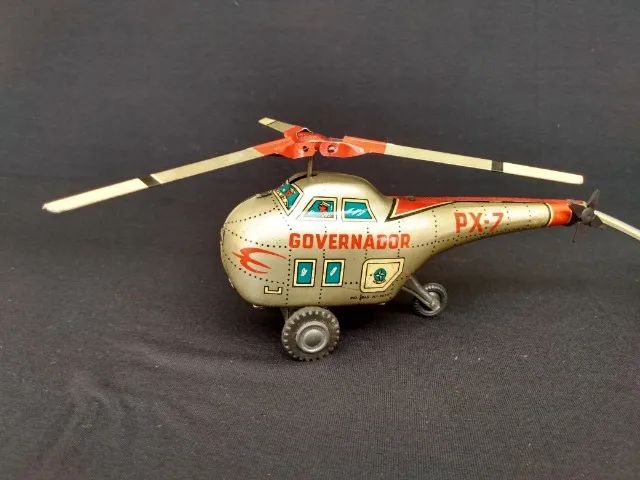 Brinquedo Antigo Helicóptero Sikorsky Raro - Foto 2