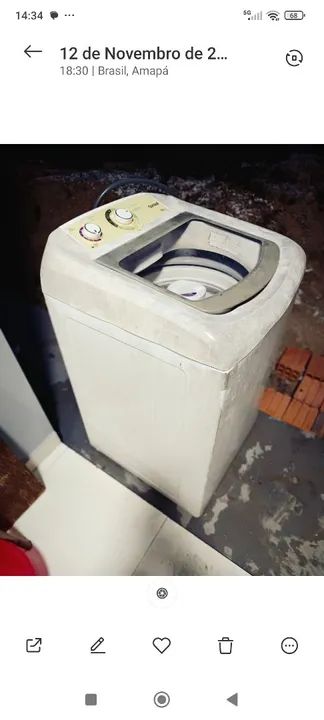 Máquina de lavar automática 9kg Consul usada - Foto 2