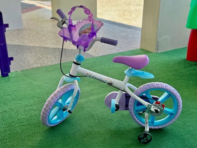 Bicicleta Infantil Frozen Aro 12 Bandeirante Artigos