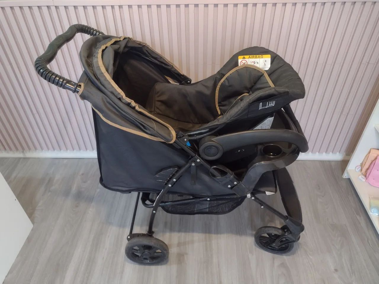 Carrinho de bebê + bebê conforto para carro - Foto 3