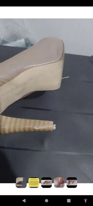 Sapato Oxford com salto  - Foto 3