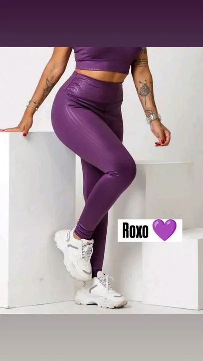 Legging Azul Marinho - Fitness e Casual - Foto 2