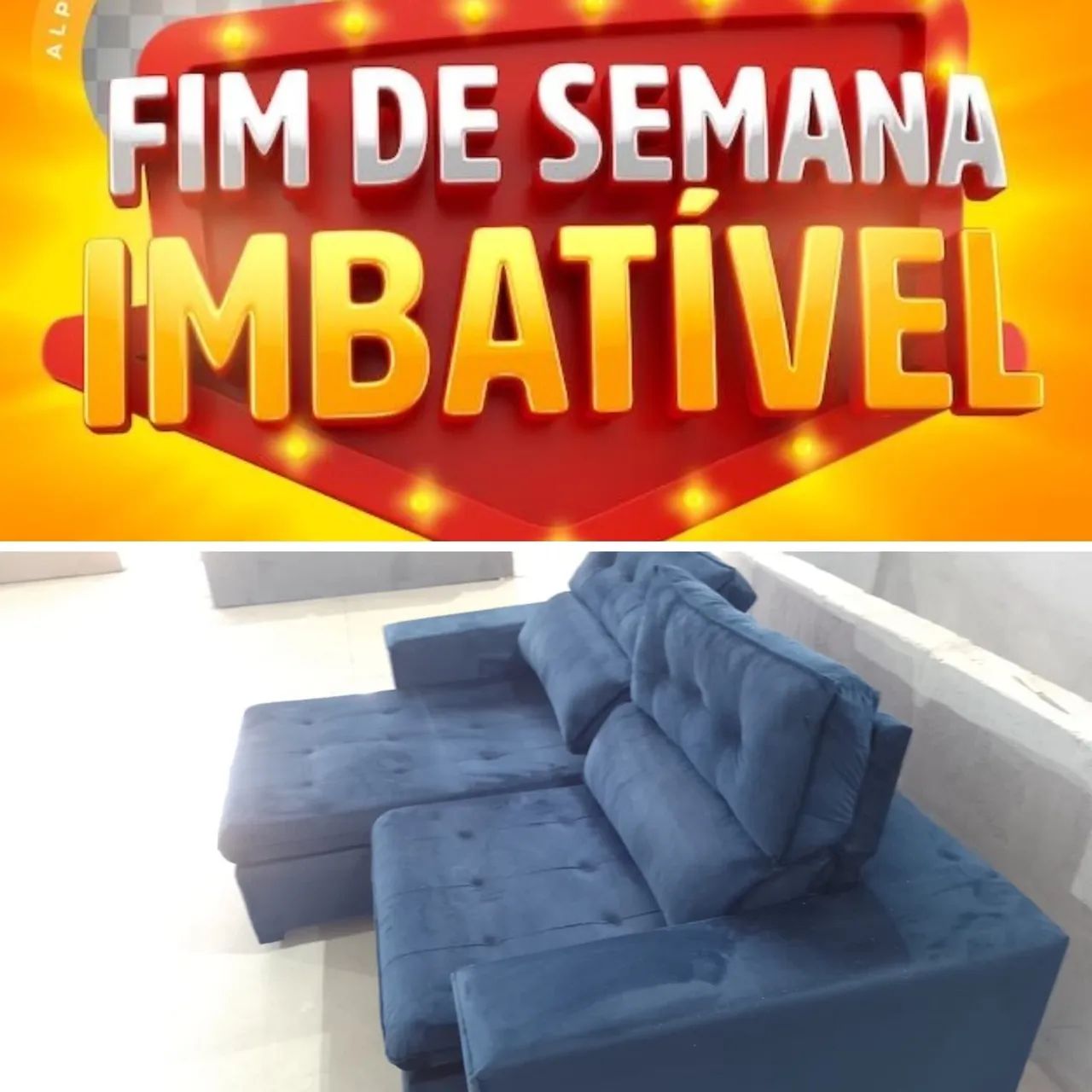 Sofá retrátil mega promoção 2,30m 4 lugares
