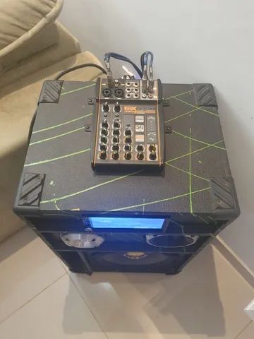 Caixa De Som Residencial / Som Automotivo Bob+Mesa De Som - Foto 2