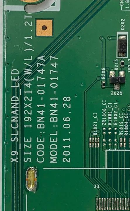 Placa Principal De TV Samsung UN32D5000PG Modelo BN41-01747 - Foto 3