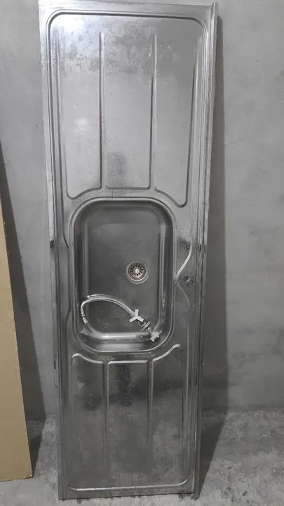 Pia inox 1.80 M  com torneira de bancada 