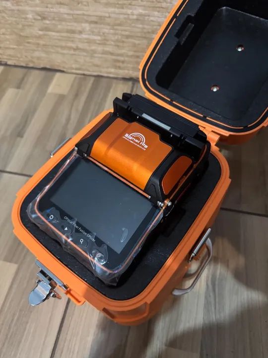 Maquina de fusão fibra optica - Foto 5