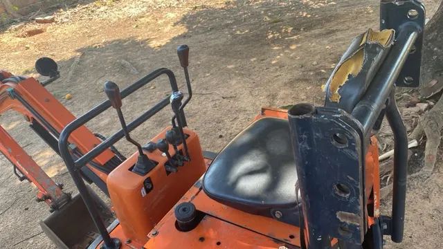 Mini escavadeira ano 2018 - Foto 5