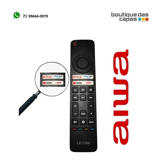 Controle universal para tv smart AIWA le-7368