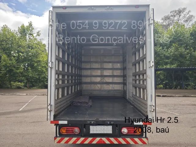 Hyundai HR 2.5, ano 2008, equipada com baú semi-novo - Foto 4