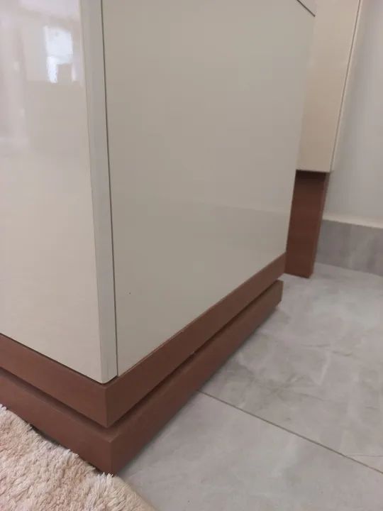 Rack e painel para sala de TV do móveis casa verde