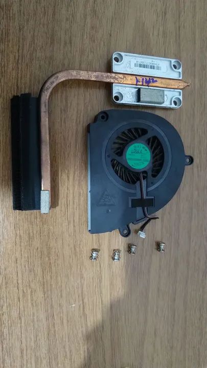 Cooler + dissipador notebook acer  e1 571, e1 531 outros - Foto 2