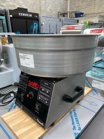 MÁQUINA DE ALGODÃO DOCE 50/60HZ - SARO - Foto 2