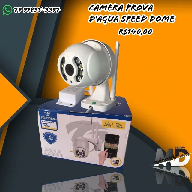 Camera De Segurança Prova D'agua Externa Yosee 
