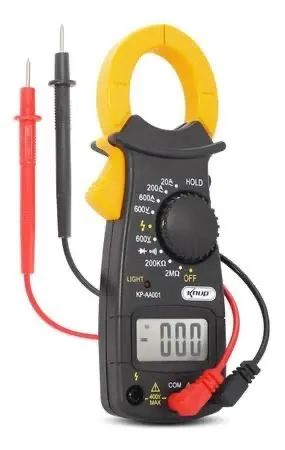 Alicate Amperímetro Profissional Digital 600v KNUP AA001