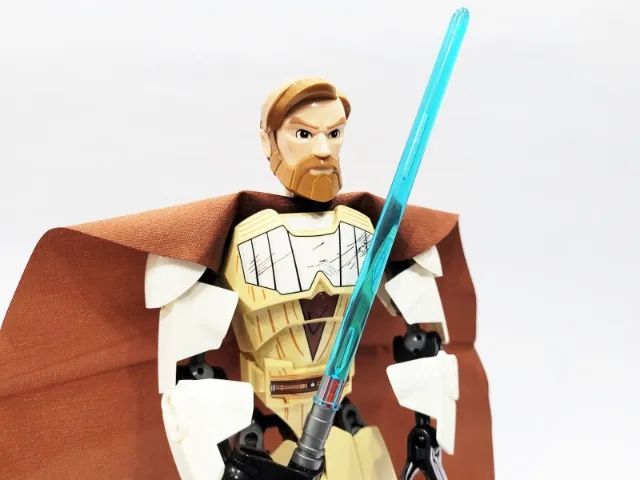 Obi-Wan Kenobi Bloco de Montar (LEGO) - Star Wars - Foto 3