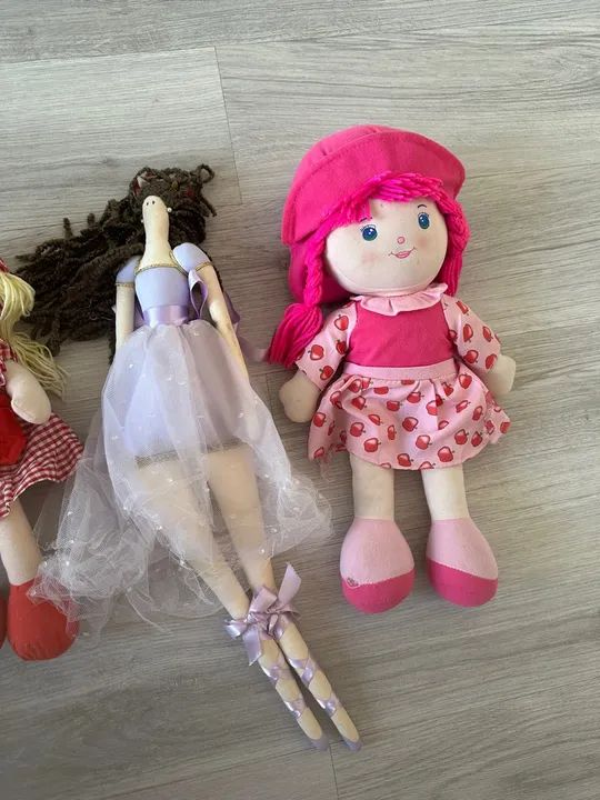bonecas de pano para brincar - Foto 4