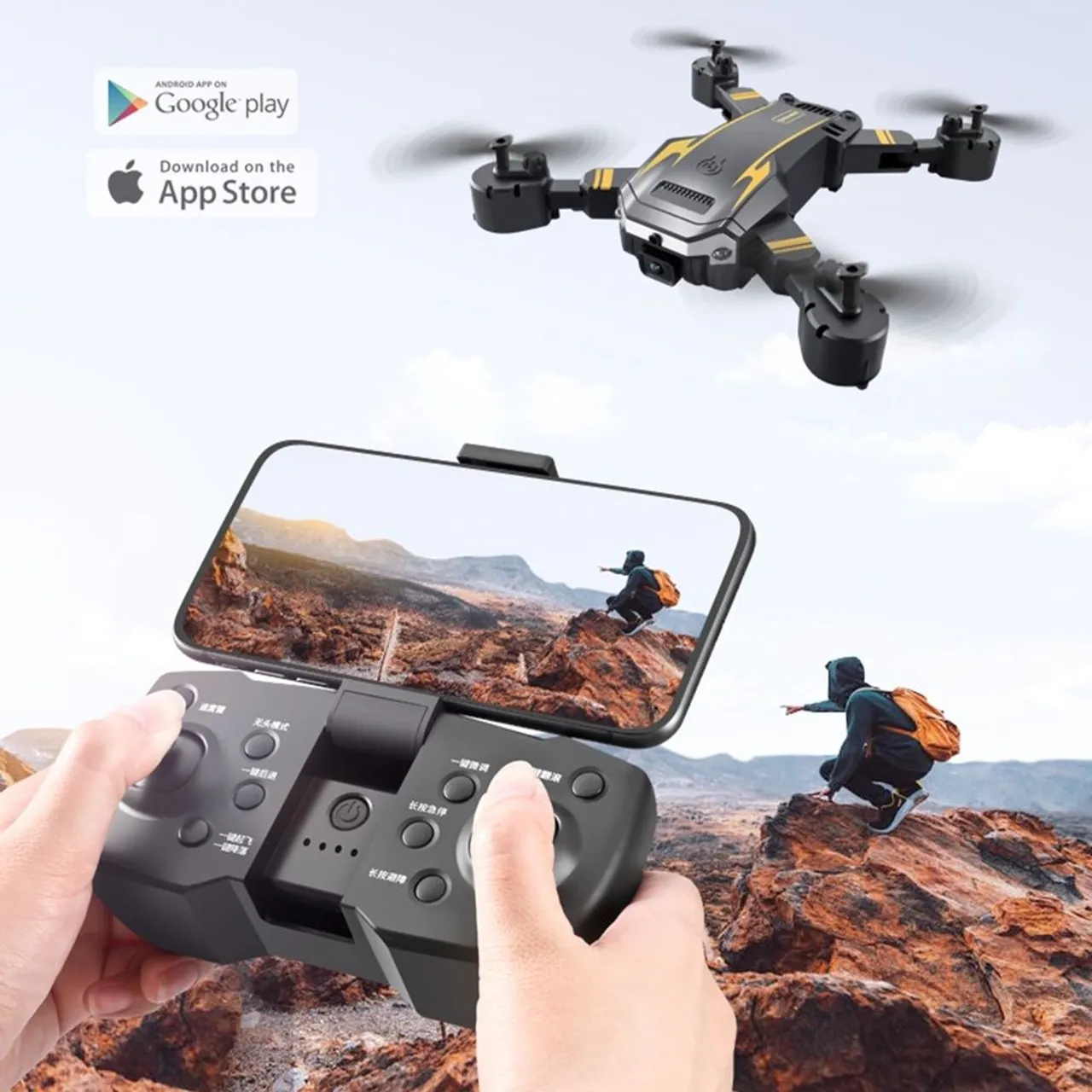 Drone com câmera para iniciantes