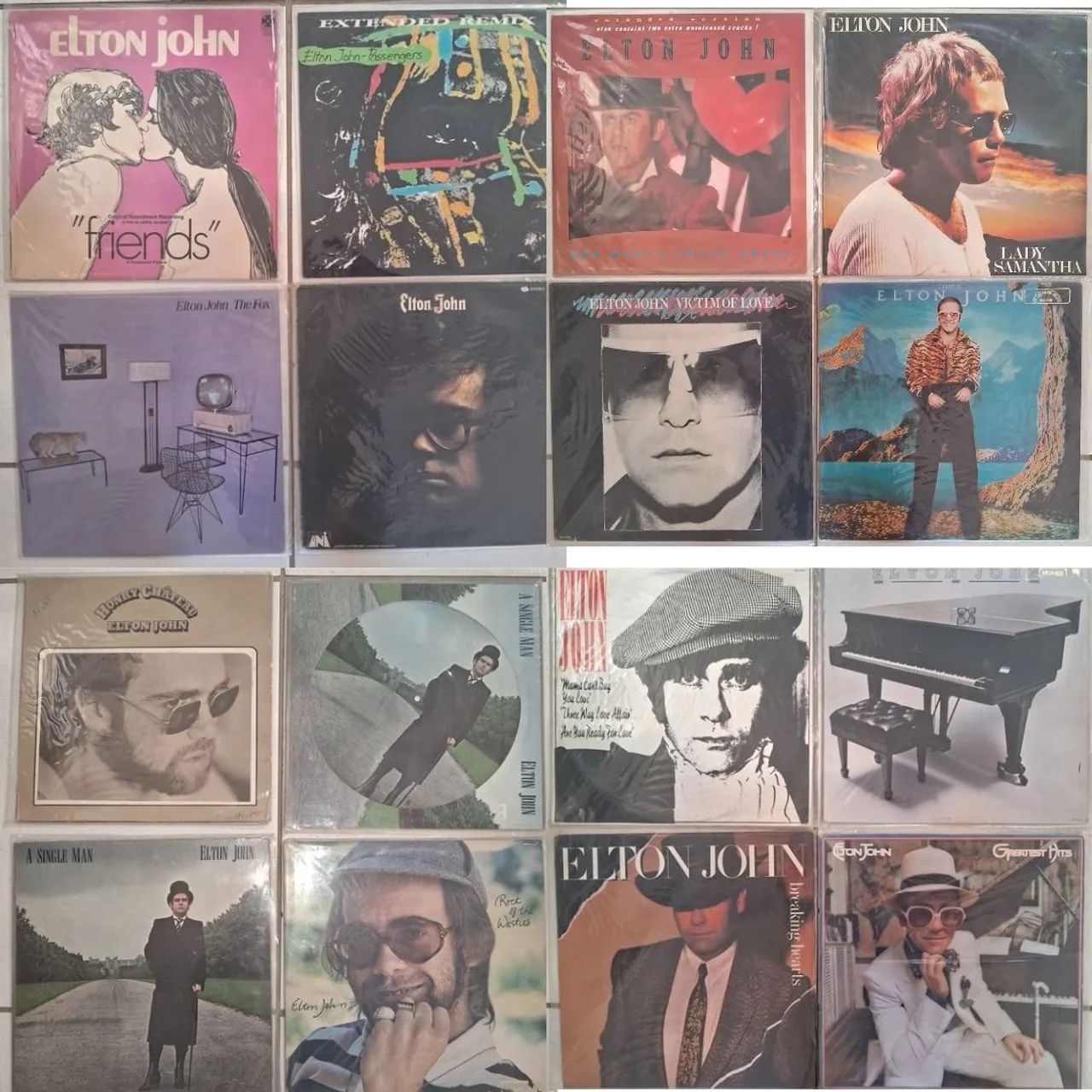 Coleção 32Vinis Elton John - Vinis Importados