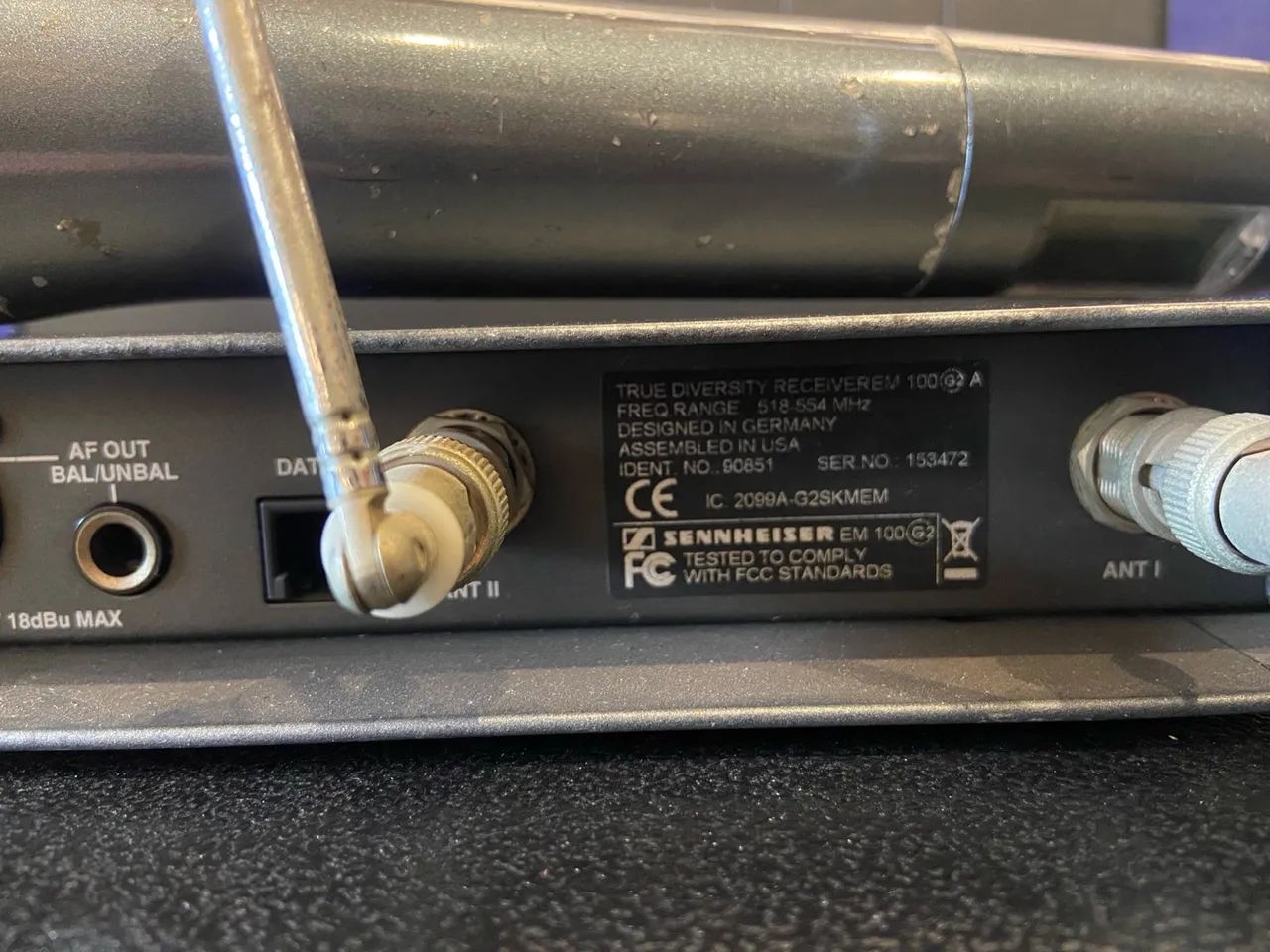 Microfone Sennheiser EW 100 G2  Original  - Foto 3
